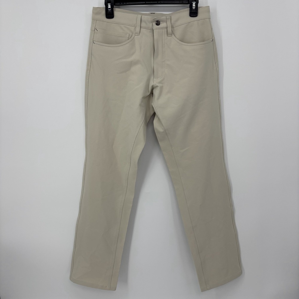 FOOTJOY Golf Pants Mens 30x30 Tan Khaki Athletic Fit Stretch Performance